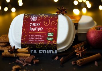 Gourmet sladoled Zimska pravljica in Zimska Fridika