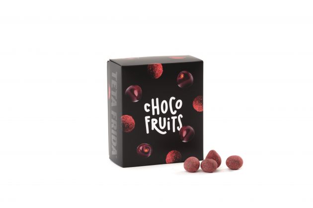 Choco fruits Premium kandirane višnje v temni čokoladi