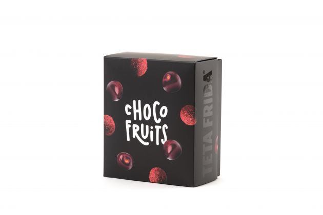 Choco fruits Premium kandirane višnje v temni čokoladi