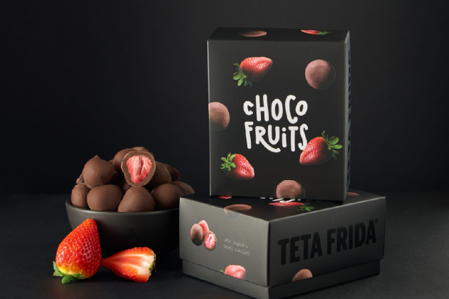 premium Choco fruits Cele jagode v temni čokoladi