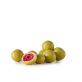 Choco fruits Cele maline v beli čokoladi s pistacijo