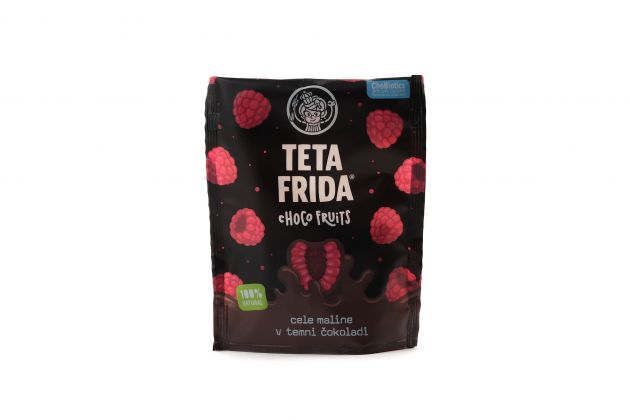 Choco fruits Cele maline v temni cokoladi