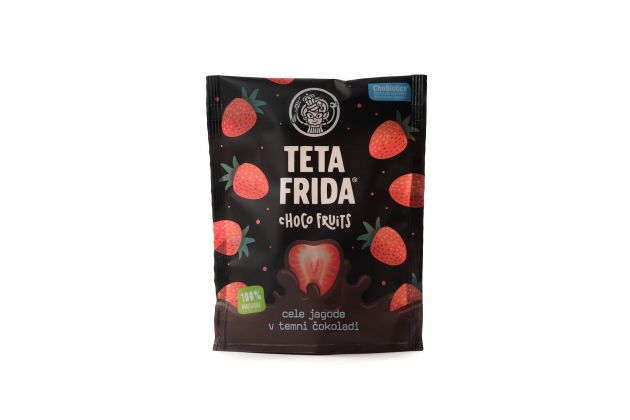 Choco fruits Cele jagode v temni čokoladi