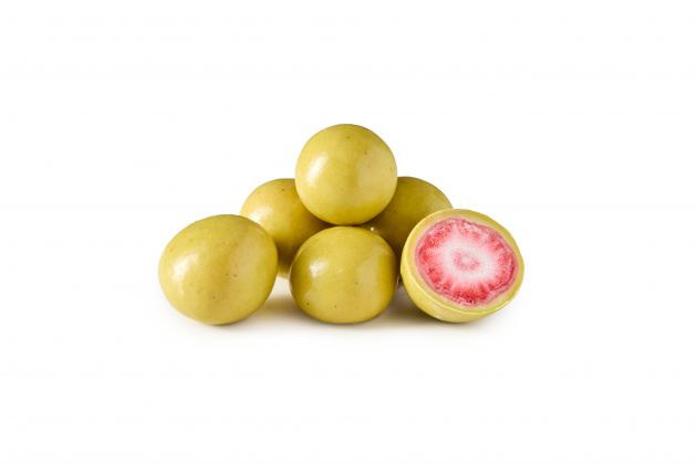 premium Choco fruits Cele jagode v beli čokoladi s kremo