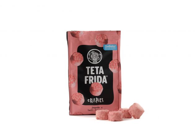 Crispies Jagoda v beli cokoladi
