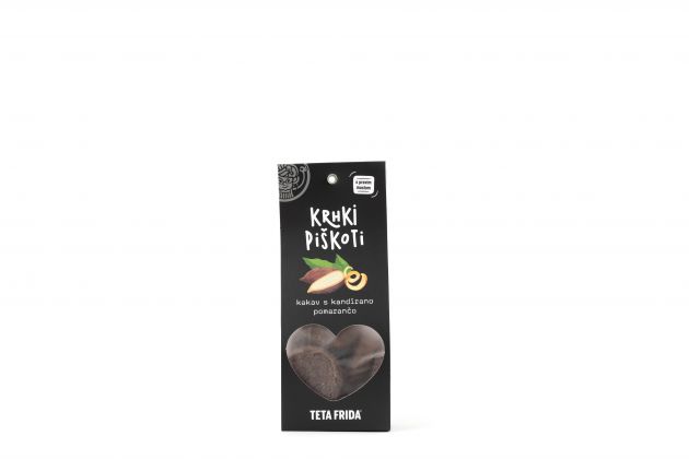 Kakav s kandirano pomarančo piškoti