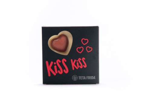 Čokoladica Kiss Kiss - bela
