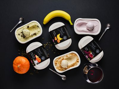 Novi jesenski okusi Božanskih gourmet sladoledov v Hoferju