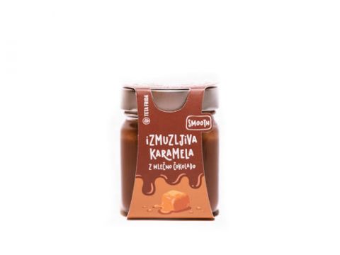 Izmuzljiva karamela z mlečno čokolado