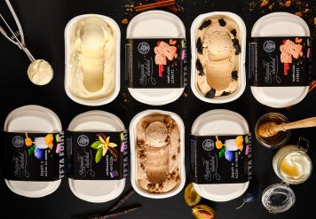 Novi zimski okusi Božanskih gourmet sladoledov že v Hoferju